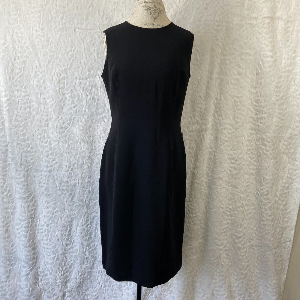 Calvin Klein Little Black Classic Black Dress Size 8